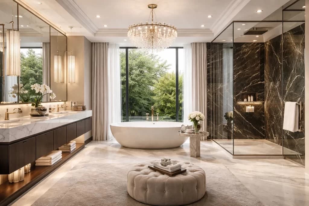 Bathroom Interior Design Ideas for a Luxury Feel