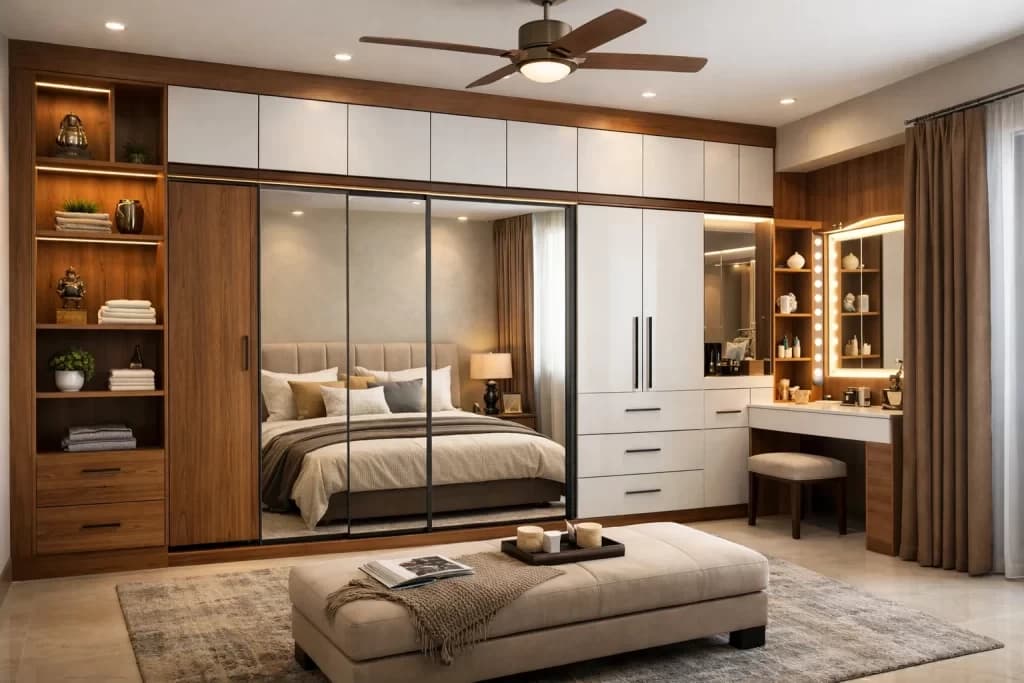 Bedroom Wardrobe Design in Varanasi