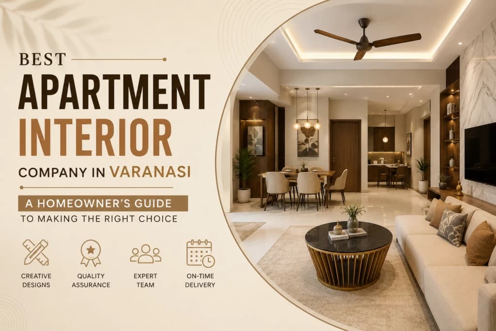 Best Apartment Interior Company in Varanasi: A Homeowner’s Guide to Making the Right Choice