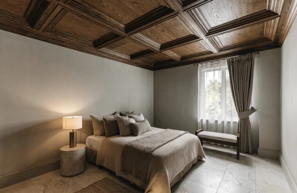 Coffered Ceilings for Small Bedrooms: Elegant & Space-Smart Design Guide