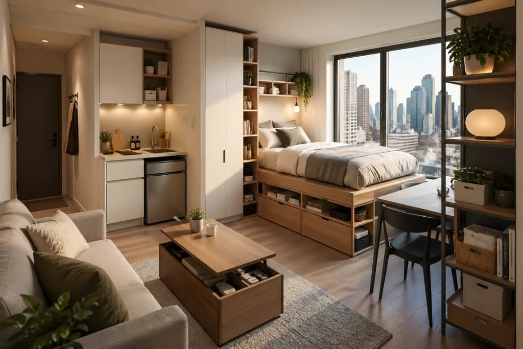 Dealing with Space Constraints in City Apartments