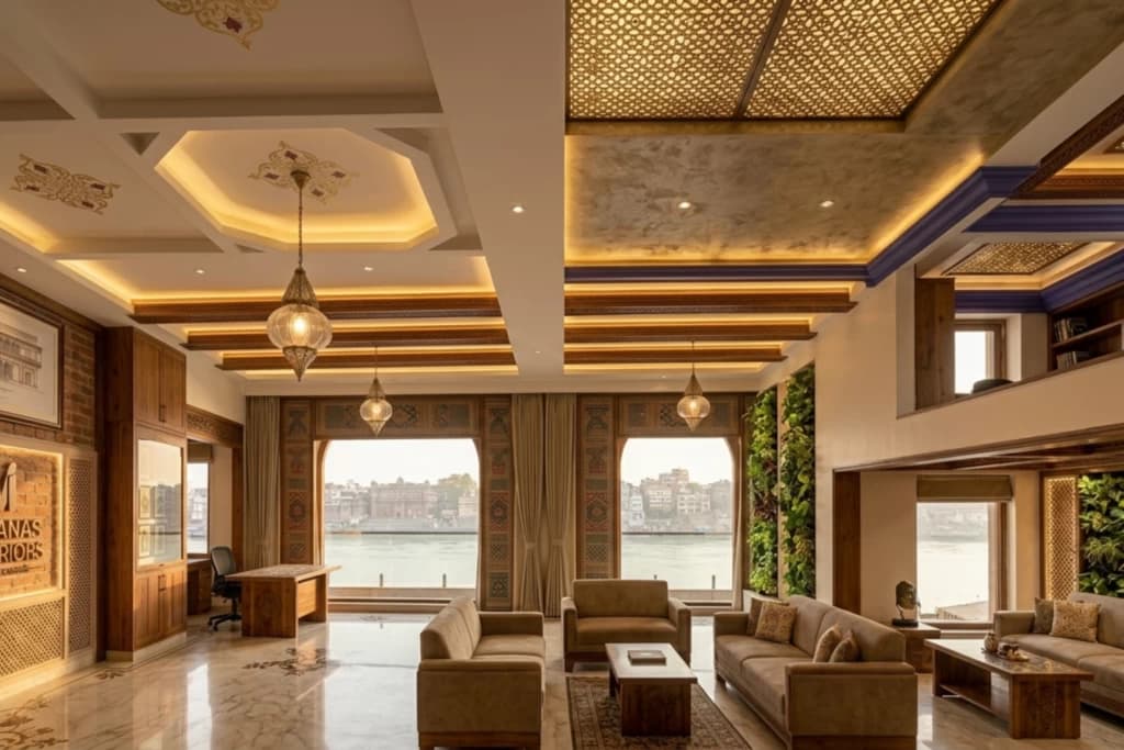 False Ceiling Design Ideas for Varanasi Homes