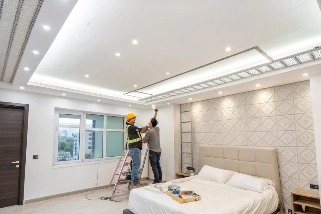 False Ceiling Installation Guide for Small Bedrooms
