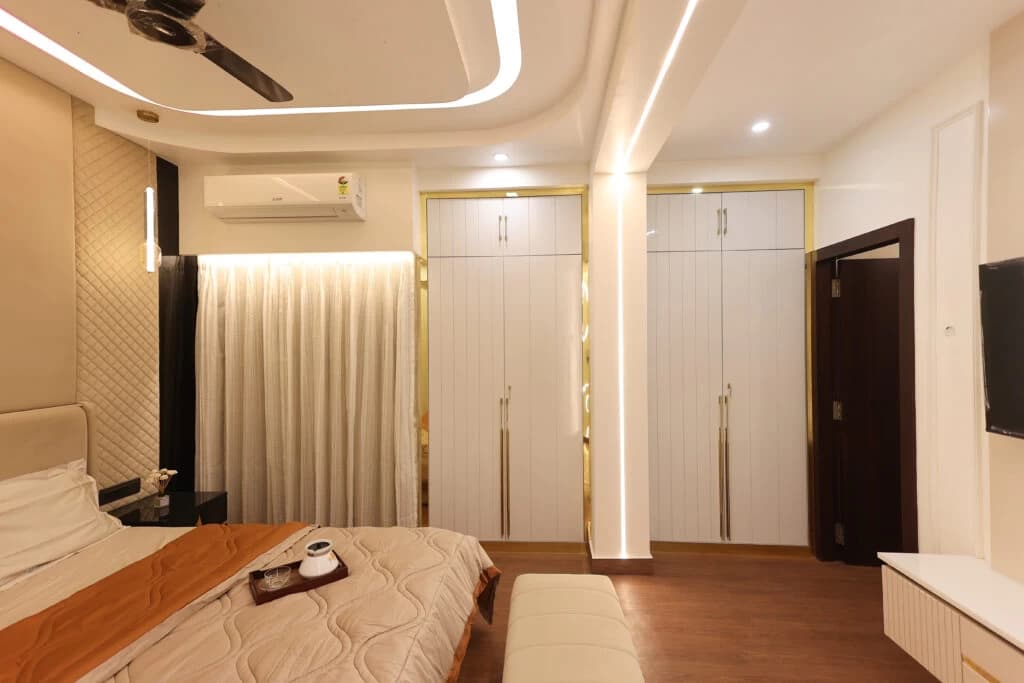 Full Ceiling Design Packages for Small Bedrooms – Cost, Styles, and What’s Included