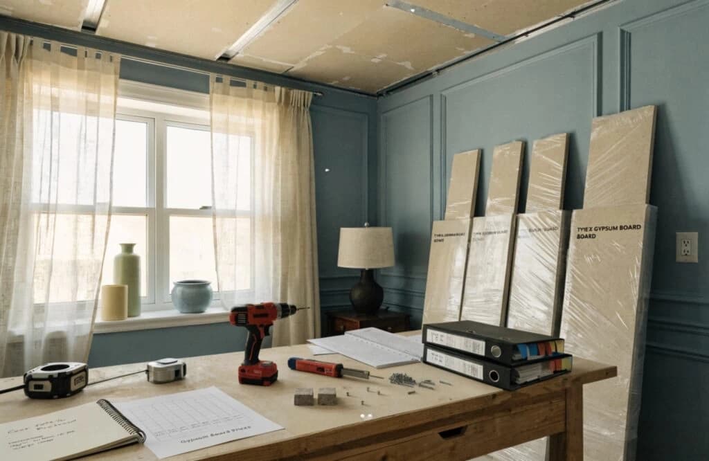 Gypsum Board Pricing for Small Bedroom Ceilings — Complete Cost Guide