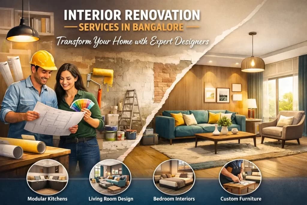 Interior Renovation Services in Bangalore