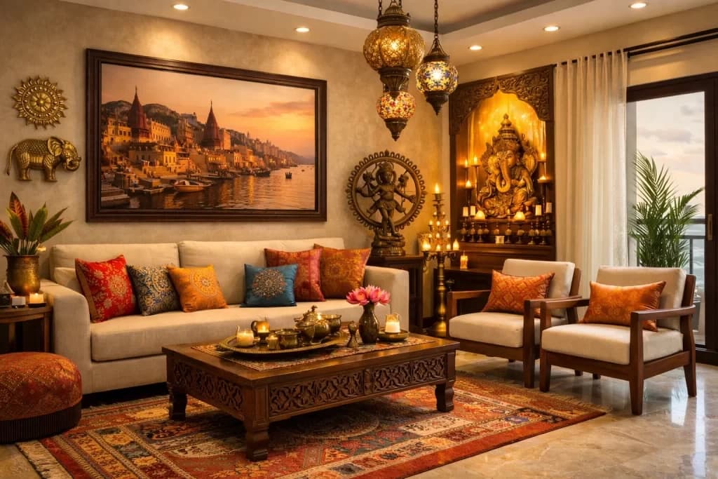 Living Room Décor Ideas Varanasi