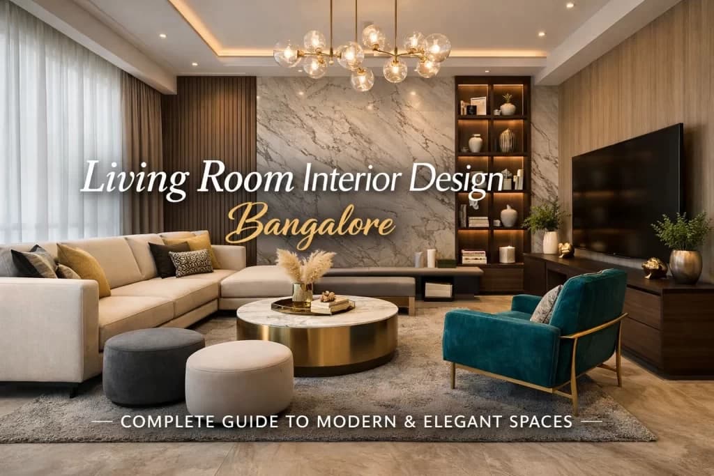 Living Room Interior Design Bangalore