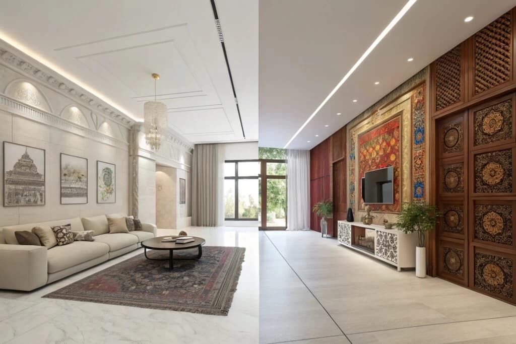 Minimalism to Maximalism: Exploring Modern Interior Shifts