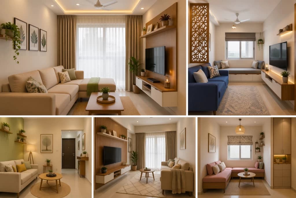 Small Living Room Design Ideas That Actually Work in Indian Homes
