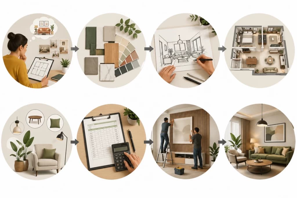 Step-by-Step Guide to Planning Your Home Interiors