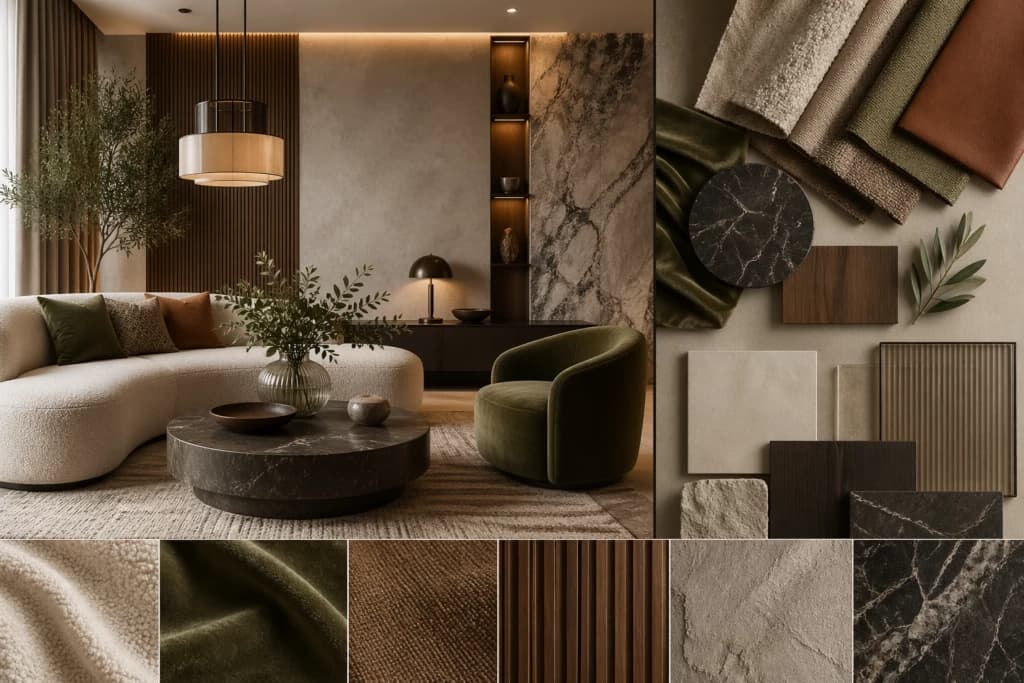Texture Play in Interiors: Fabrics, Finishes & Materials
