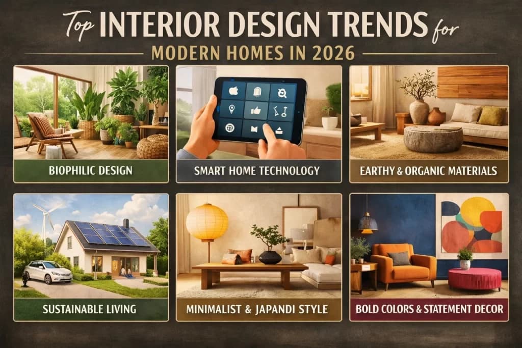 Top Interior Design Trends for Modern Homes in 2026
