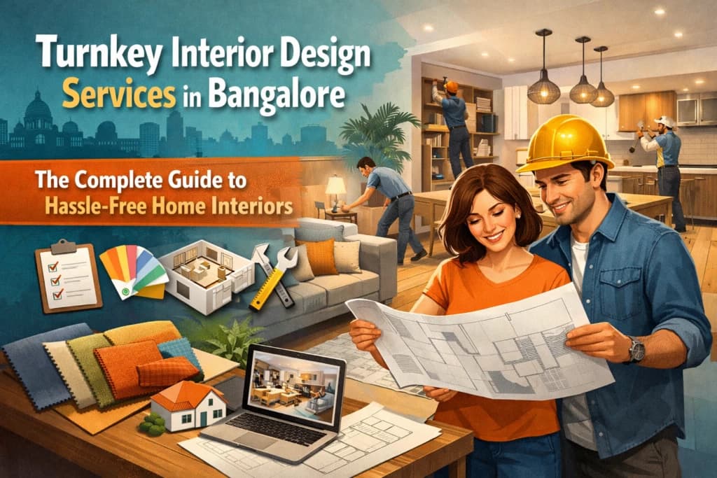 Turnkey Interior Design Services in Bangalore